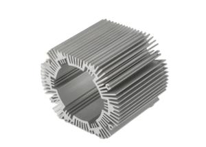 Wholesale Silvery Anodized Led Round Heat Sink Extrusion from china suppliers