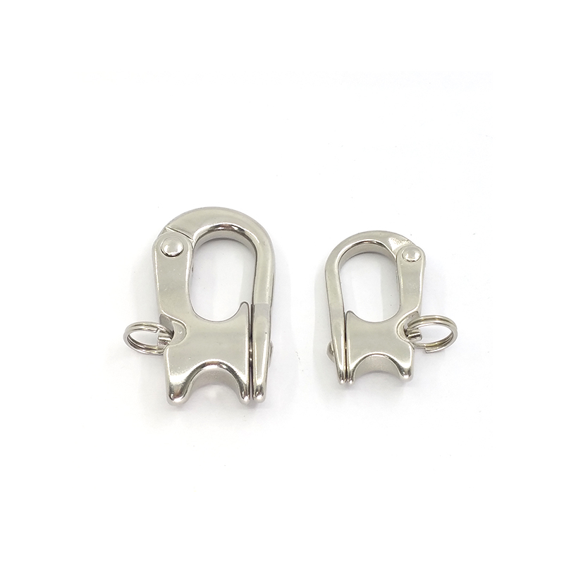 Stainless Steel Mini Hook Carabiner Clip Snap Hook for Keychain
