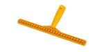 35CM Yellow Commercial Hand Glass Washer T Bar Holder