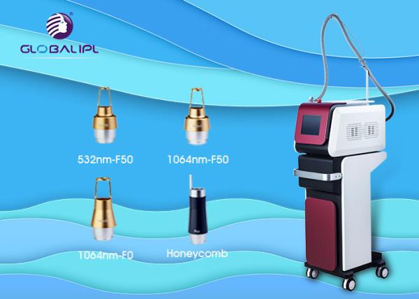 Professional Picosend Yag Machine For Tattoo Removal Elinimate Pigment