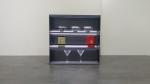 Kitchen Organizer Rack Shelf Storage Cabinet Backplane Light Table Shelf