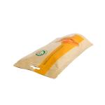 Recyclable Kraft Paper Food Packaging Pouches For Dried Fruit