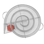 Snail Shape Hot Air Meat Fish Bacon 185g Bbq Smoke Generator