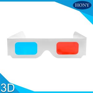 Wholesale Popular anaglyph 3d glasses red cyan For Normal PC / 3D Books And 3D Magazines from china suppliers