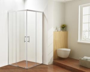 Wholesale 900x900x1900mm Corner Shower Cubicle Tempered Glass from china suppliers