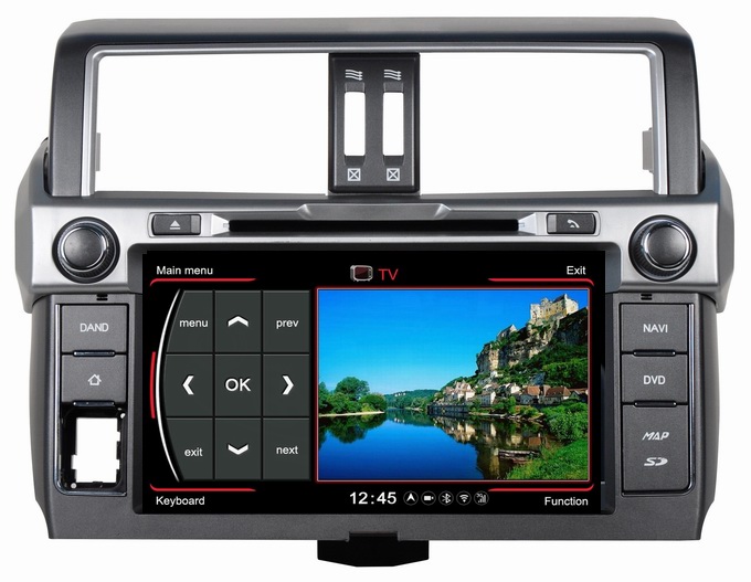 Ouchuangbo audio DVD video player for S100 Toyota Prado 2014 with USB SD AUX factory prie OCB-347