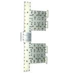 Low Insertion Loss Microwave RF Cavity Diplexer High Isolation 80dB
