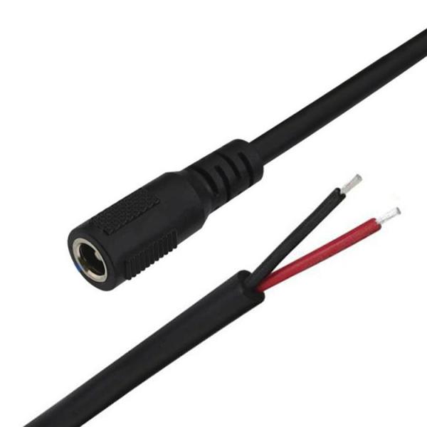 CUSTOM DC Supply Input Jack 2.1x5.5mm Male Female Socket Barrel Connector to