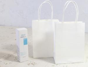 Wholesale Unique Printing Kraft Paper Bags With Plain Color 0.18 mm Thickness from china suppliers