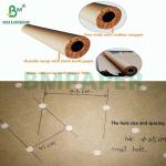 60grams 70grams Perforated Paper Kraft 66" X 300yardas for Spreading and Cutting