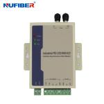 Fiber Modem RS485/422/232 to Fiber Converter Din Rail Mount RS485 over ST Fiber