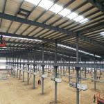 Anti Corrosion Steel Structure Hangar Galvanized Sheet Metal Warehouse Building