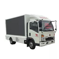 Wholesale 90km/H Mobile LED Display Truck Loop Ventilation Digital LED Advertising Truck from china suppliers