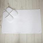 Hotel Bathroom Non-Slip Mat Pure Cotton for Shower Room Absorbent Foot Mat Home
