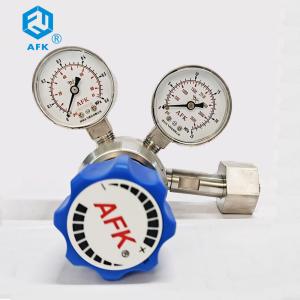 Wholesale DIN477 2200psig Stainless Steel Pressure Regulator 1/4&quot; NPT Industry from china suppliers