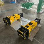 Box Type Tool 53 Diameter Hydraulic Breaker Rock Hammer For Mini Excavator