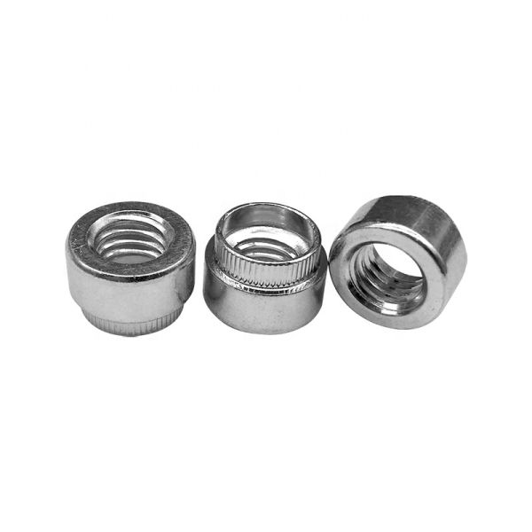 Steel Zinc Plated Insert Nut Clinch Nuts M5 Self Clinching Galvanized Flare In Nut