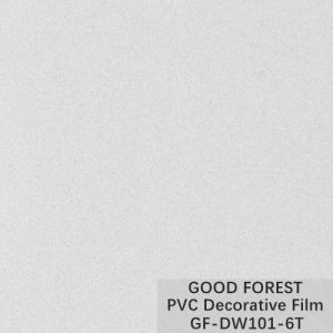 China OEM PVC Decorative Film Grain PVC Blister Film Silver Paint Type on sale