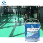 Metallic Clear Epoxy Resin Floor Coating Flat Floor Paint Strong Adhesion