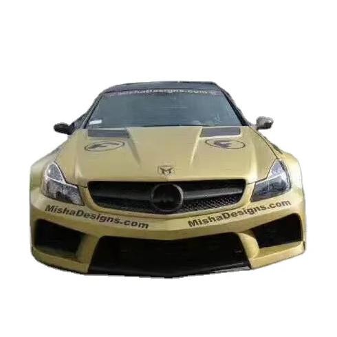 For Mercedes SL R230 Widebody Kit SL R230 Upgraded Misha Style Front and Rear