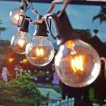 50FT 30FT fairy string Light ST38 Globe Party Garland String Light Warm White 50