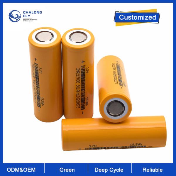 LiFePO4 Lithium Battery Cell Rechargeable Cylinder Li-Ion Battery 3.7V 4000mAh