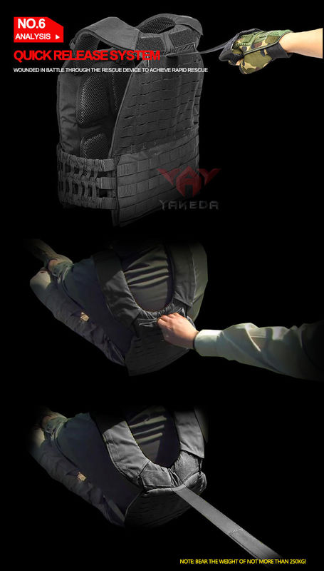 Multi-functional Tactical Plate Carrier / outdoor Rapid Assault Vest