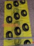 spare car tire plastic storage tote bags for tyre packaging custom size