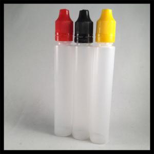 China Pharmaceutical Empty Plastic Squeezable Dropper Bottles 30ml Chemical Stability on sale