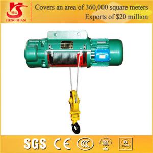 Wholesale Low headroom compact girder crane with trolley wire rope electric hoist from china suppliers