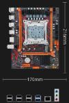 Intel EXON C612 Chipset 2RAM Lga2011-V3 V4 Gaming Motherboard