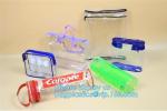 Tote Clear Plastic PVC Travel Toiletry Kit Bag toiletry bag, frosted zipper