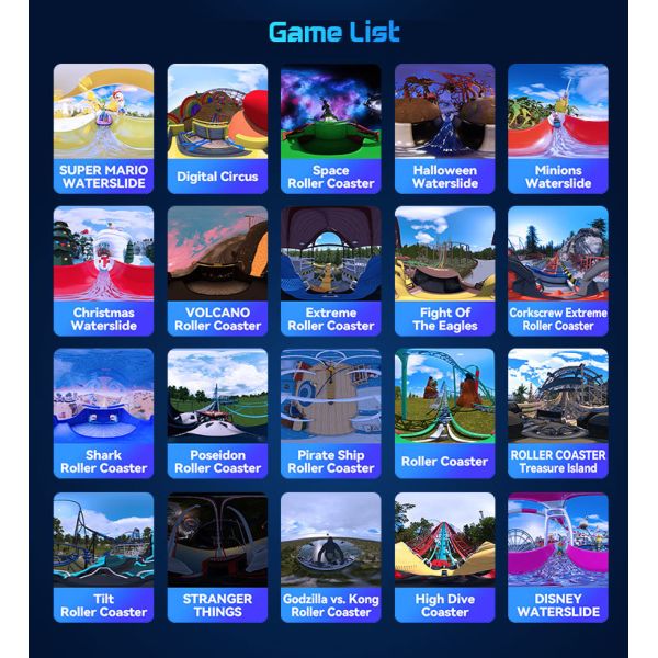 360 Vr Simulator Roller Coaster 9d Vr Chair Virtual Reality Flight Simulator Single Player