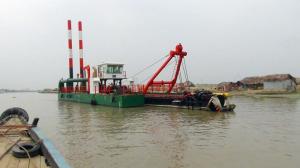 Wholesale Sand Suction 26 inch Cutter Suction Sand Dredger for Port Dredging depth 15 meters underwater from china suppliers
