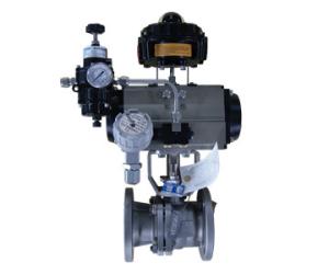 Wholesale Water Media Pneumatic On Off Valve DN25-DN500 With ISO 9001 Pneumatic Air Control Valve from china suppliers