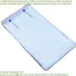 Eco-Friendly Recyclable Bag Corn Starch Compostable Beverage Bag 100% Biodegrada