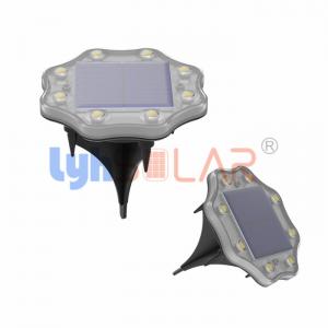 Wholesale 3000K CCT 0.5W Metal Outdoor Solar Pathway Lights Installed On Grass And Pathway from china suppliers