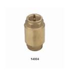 ISO9001 Brass spring check valve 14003 and 14004 full size in 25Bar