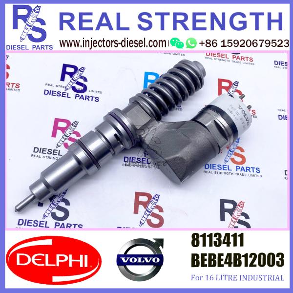 8113411 V-O-L-V Diesel Injector BEBE4B12003 A3 For D12 3039 US 465 SPEC 345-385