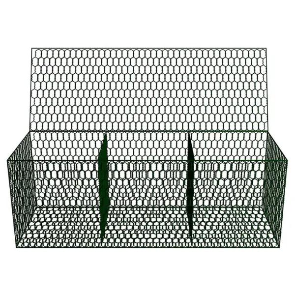 Direct Wholesale Good Quality 2X1X1 Hot Dipped Galvanized Gabion Hexagonal Wire
