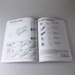 157g 0.55mm Thick Instruction Booklets Product Catalog Custom Flexo Printing