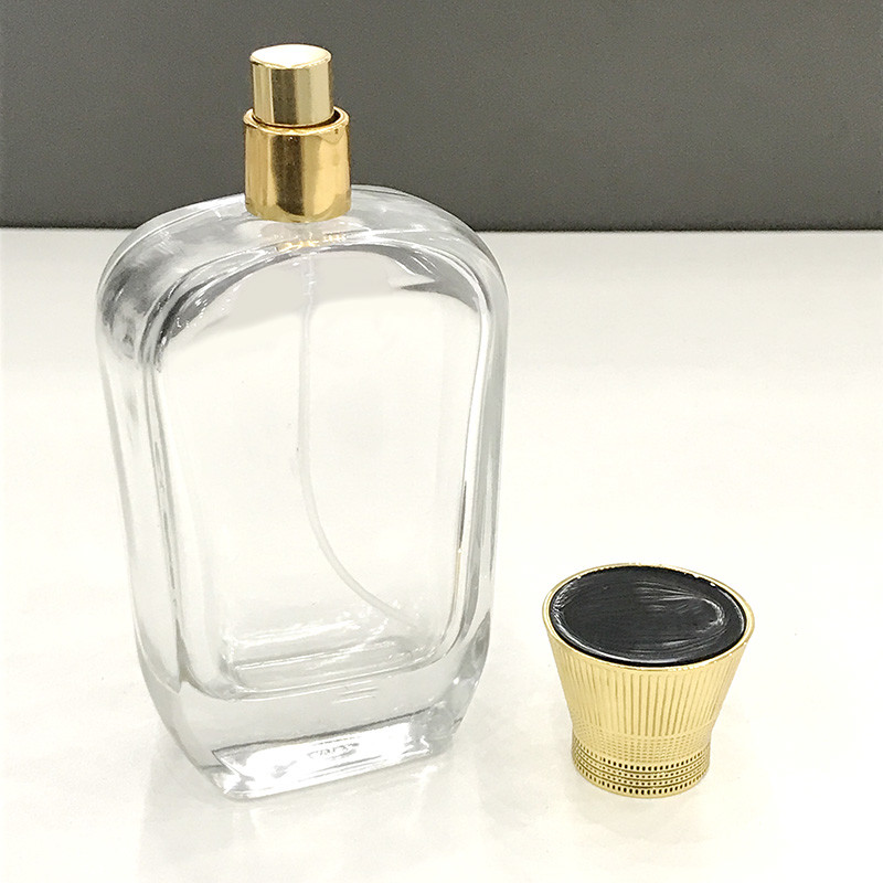 37*37*30mm Zamac Perfume Cap And Packing OPP Bag Blister Carton Box