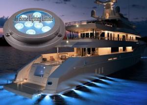 Wholesale 27 W Blue Underwater Boat Lights / Remote Control Marine Spotlight from china suppliers