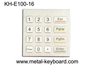 Wholesale 10mA Rugged Waterproof Access Control Keypad 16 Key Stainless Steel Numeric Keypad from china suppliers