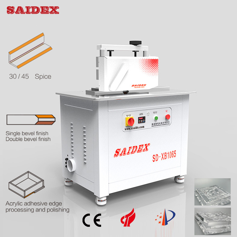 Acrylic Chamfering Machine And Trimming Machine Bit Tool 45 Degree Bevelled Edge Chamfering Machine