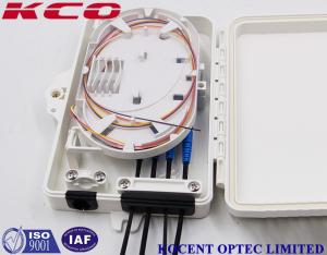 China 4port FDB Outdoor Fiber Optic Terminal Distribution Box FTTH 1x4 Splitter Box on sale