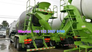 Wholesale LHD &amp; RHD 6x4 Tri-Ring 375HP 8--12CBM concrete cement mixer truck for Sri Lanka from china suppliers