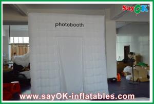 Wholesale Inflatable Photo Booth Enclosure Advertising Square Inflatable Photobooth One Door With Oxford Cloth from china suppliers