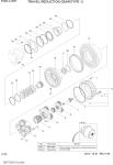 Excavator R480LC-9 Travel Reduction Gearbox 34E7-02500 Gearbox For Hyundai