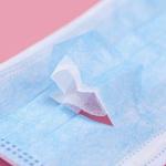 Non Woven Fabric Kn95 Face Mask Disposable Earloop Masks Dust Proof 9.5 * 17.5cm